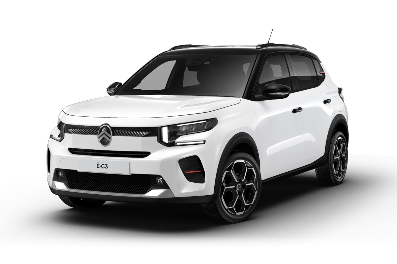 シトロエンの新型EV「e-C3」　ボディカラーはブラン バンキーズ